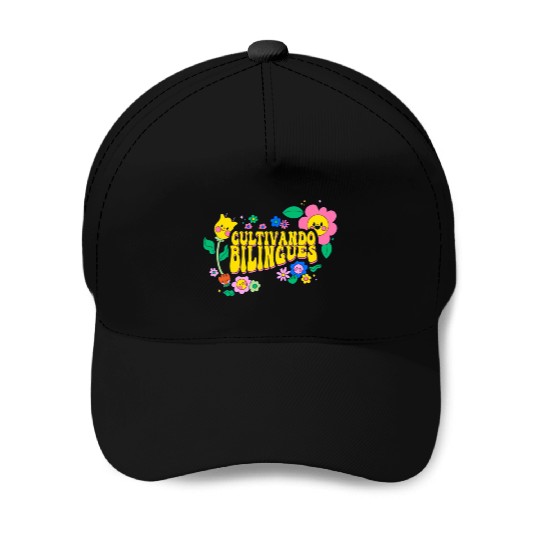 Cultivando Bilingües Spanish Teacher Baseball Caps