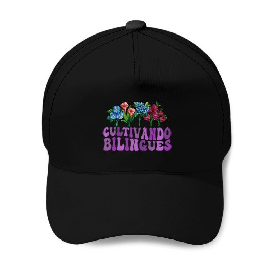 Cultivando Bilingües Spanish Teacher Baseball Caps