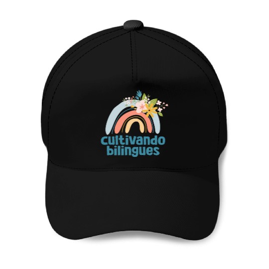 Cultivando Bilingües Spanish Teacher Baseball Caps