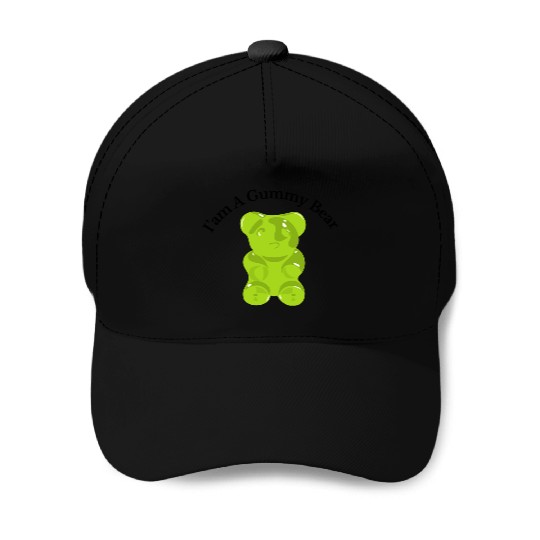 I'm A Gummy Bear Baseball Caps
