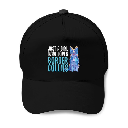 Unique Border Collie Design For Dog Enthusiasts Baseball Caps