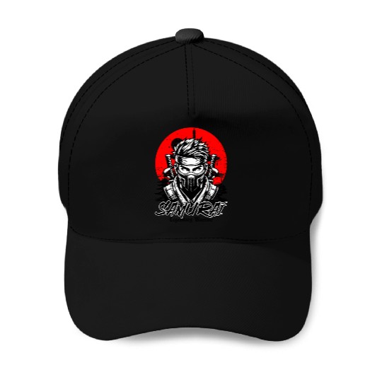 Samurai Warrior Baseball Caps