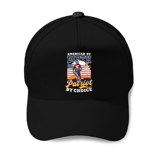 4th Of July Lacrosse Patriot Choice Baseball Caps