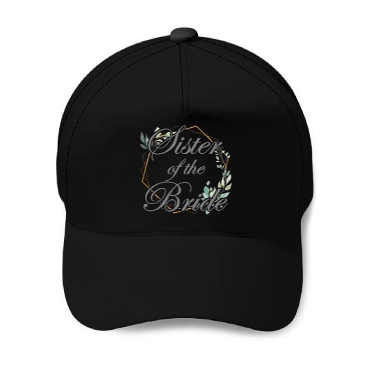 Wedding Bridal Shower Bride Sister of the Bride Baseball Caps