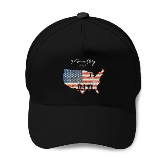 Memorial Day Baseball Caps