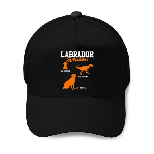 Labrador EVOLUTION Labrador Lover Labrador Baseball Caps