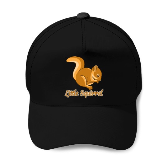 Little Squirrel Funny Cute Chipmunks Animal Lover Baseball Caps
