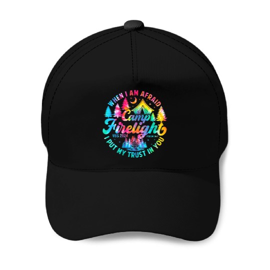 Camp Firelight Vacation Bible School Baseball Caps