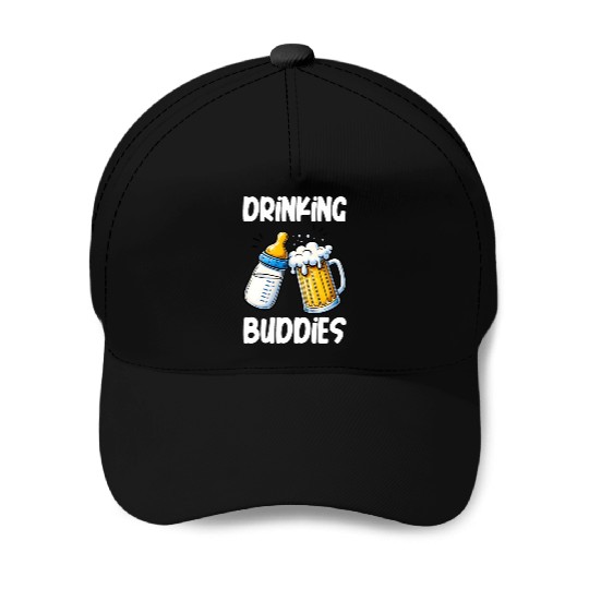 Drinking Buddies Creative Fun Novelty Baseball Caps