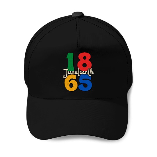 Freedom day Juneteenth 1865 Baseball Caps