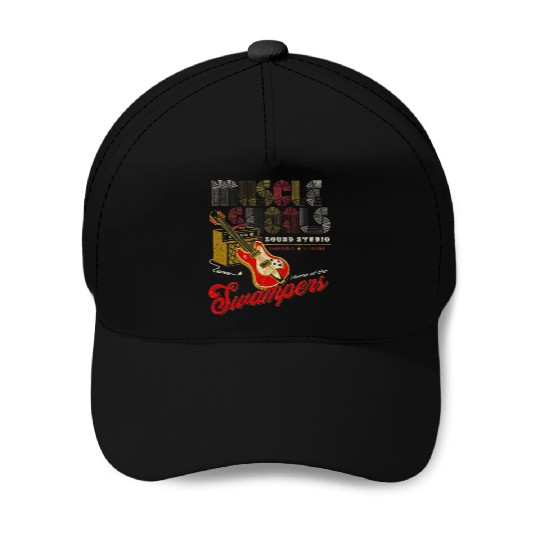 Muscle Shoals Sound Guitar Music Lovers Baseball Caps