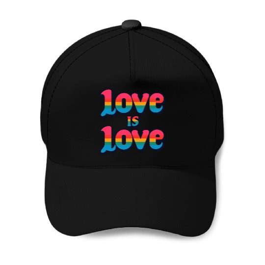 Love is Love: Celebrate Pride and Unity Baseball Caps