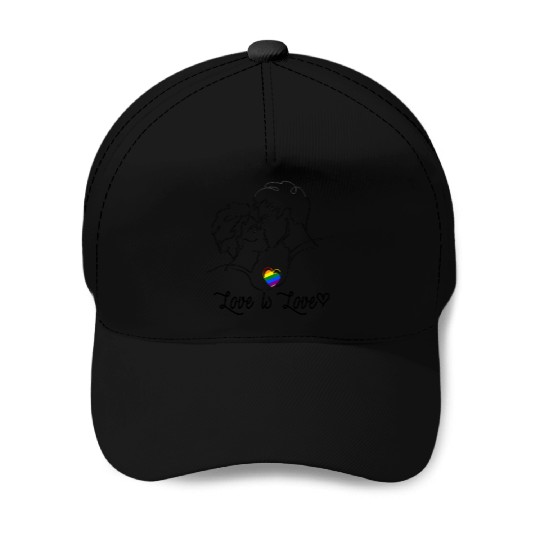 Love is Love Baseball Caps