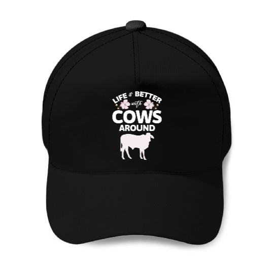 Cow Farmer Cattle Farmer Baseball Caps