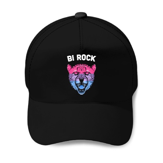 Bi Rock Bisexual LGBTQ Bi Pride LGBT Lesbian Gay Baseball Caps