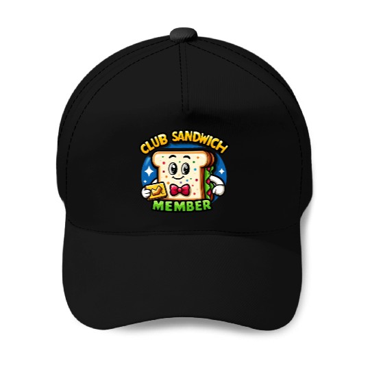 The Club Sandwich Member Baseball Caps