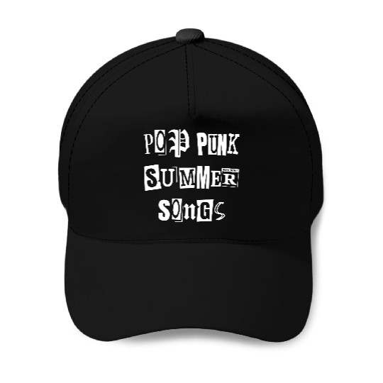 Pop Punk Summer Song Baseball Caps