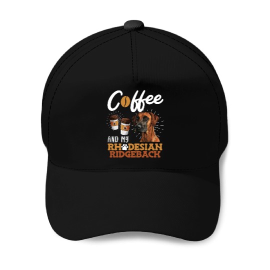 Rhodesian Ridgeback and Coffee Ridgeback Baseball Caps