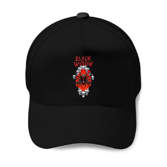 BLACK WIDOW Baseball Caps