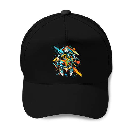 Turtle Animal Graphic Artwork Baseball Caps