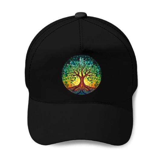 Tree of life, clothing, general items,Tree of Life Baseball Caps