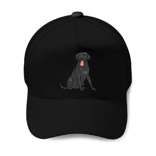 Dog - Black Lab Baseball Caps