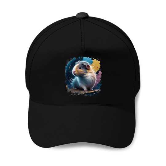 Mystical Guinea Pig Baseball Caps