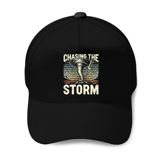 Tornado Chasing Adventures: Embrace Nature's Fury Baseball Caps