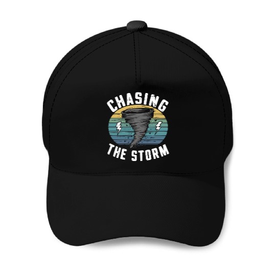 Tornado Chasing Adventures: Embrace Nature's Fury Baseball Caps