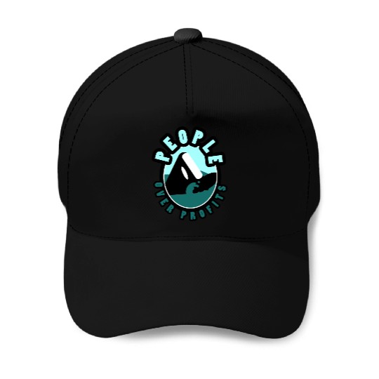 Orca People Over Profits Baseball Caps
