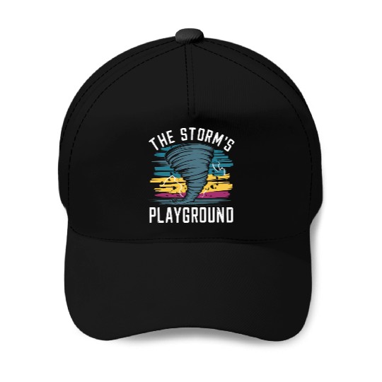 Tornado Chasing Adventures: Embrace Nature's Fury Baseball Caps