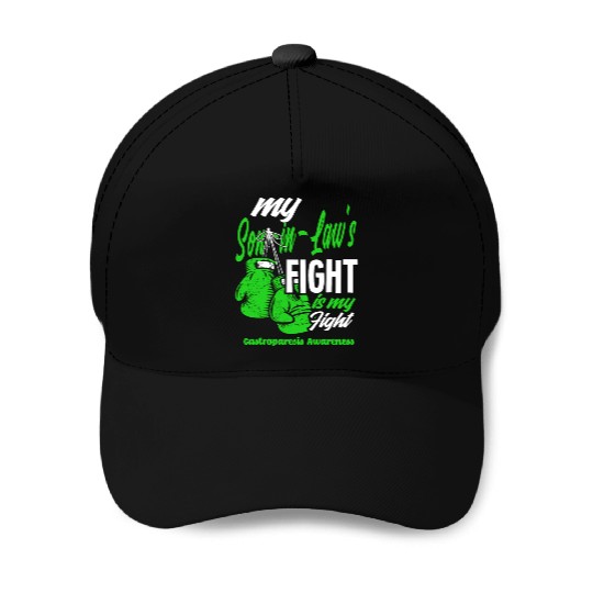 My Son-in-Law's Fight Gastroparesis Awareness Baseball Caps