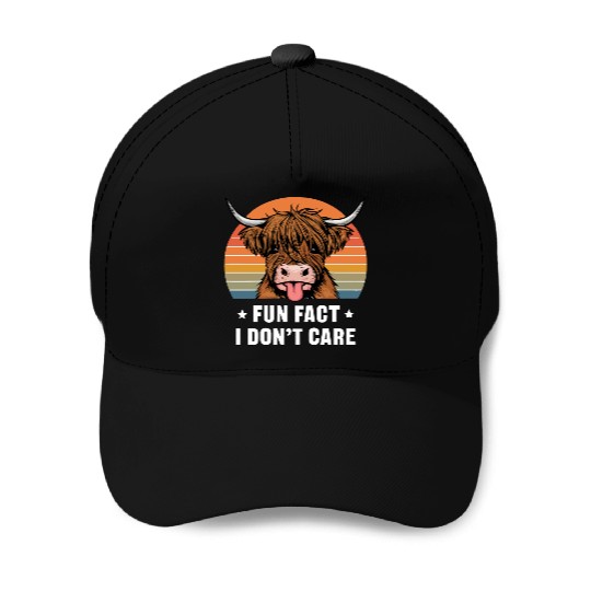 Scottish Highland Cattle for a Scottish Highland Baseball Caps