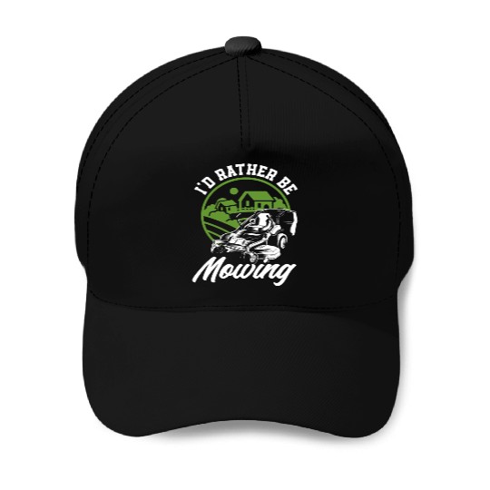 Landscaper Gardener Horticulture Lawn Mowing Baseball Caps