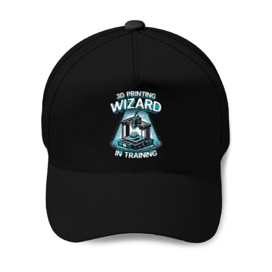 3D Print 3D Printing Wizard In Training Baseball Caps