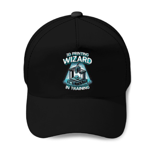 3D Print 3D Printing Wizard In Training Baseball Caps