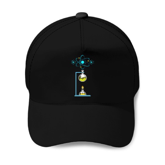 Physics Laboratory Science Teacher Physicist Nerd Baseball Caps