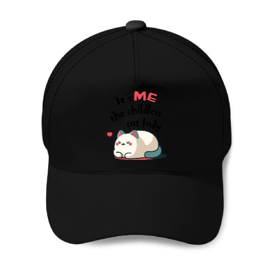 It's Me the Childless Cat Lady 2024 President Baseball Caps