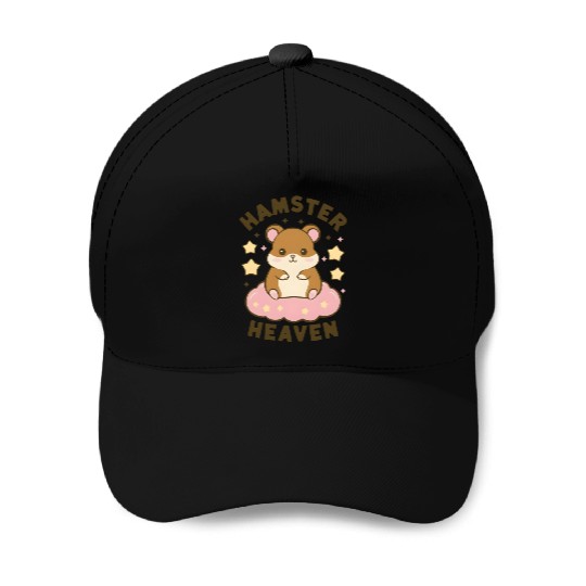 Hamster Heaven Baseball Caps