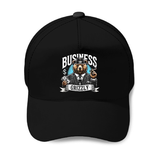Mobster Gangster Mafia Organized Crime Boss Baseball Caps