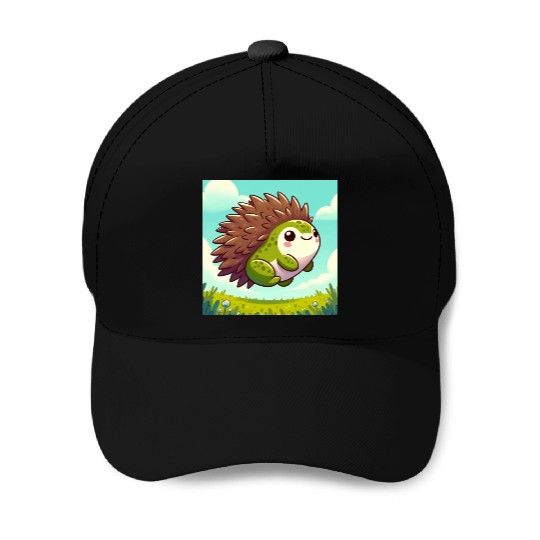 The frog-hedgehog Baseball Caps