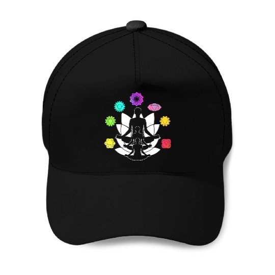 Lotus Spiritual Yoga Chakra Zen Meditation Baseball Caps