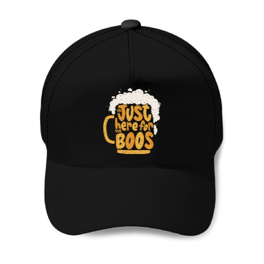 Im just Here For The Boos Ghost Funny Men Women Baseball Caps