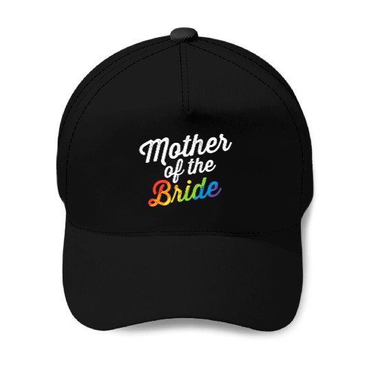 Mother Of The Bride Gay Lesbian Wedding LGBT Same Baseball Caps