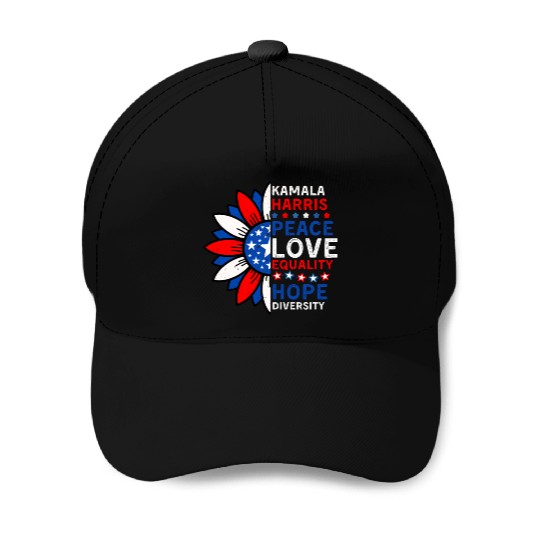 Kamala Harris For President 2024 Baseball Caps