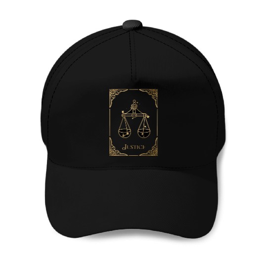 Tarot: The Justice Baseball Caps