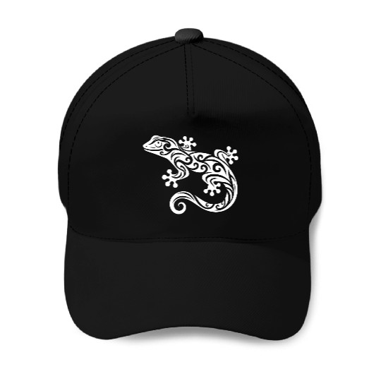 Gecko In T Tattoo Ink Style Baseball Caps