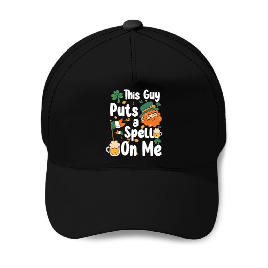 Irish Pub Shamrock Gold Belfast Baseball Caps