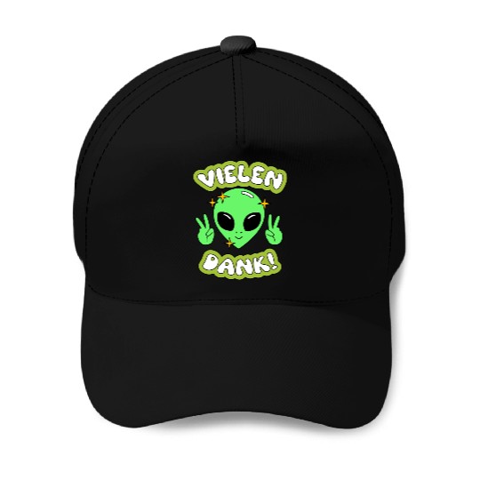 Vielen Dank alien Baseball Caps
