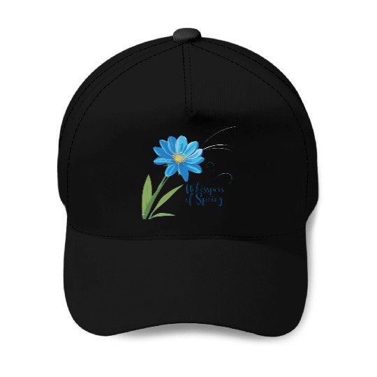 Blue Blossom Beauty “blue flowers” Baseball Caps